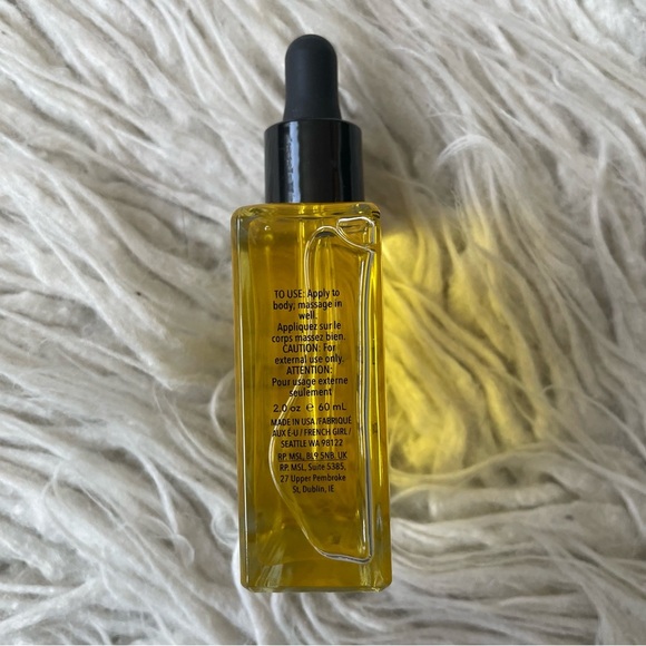 FRENCH GIRL Lumière Body Glow Jasmin Scented Hydrating Argan Vit D Oil 2oz/60ml - Picture 4 of 7